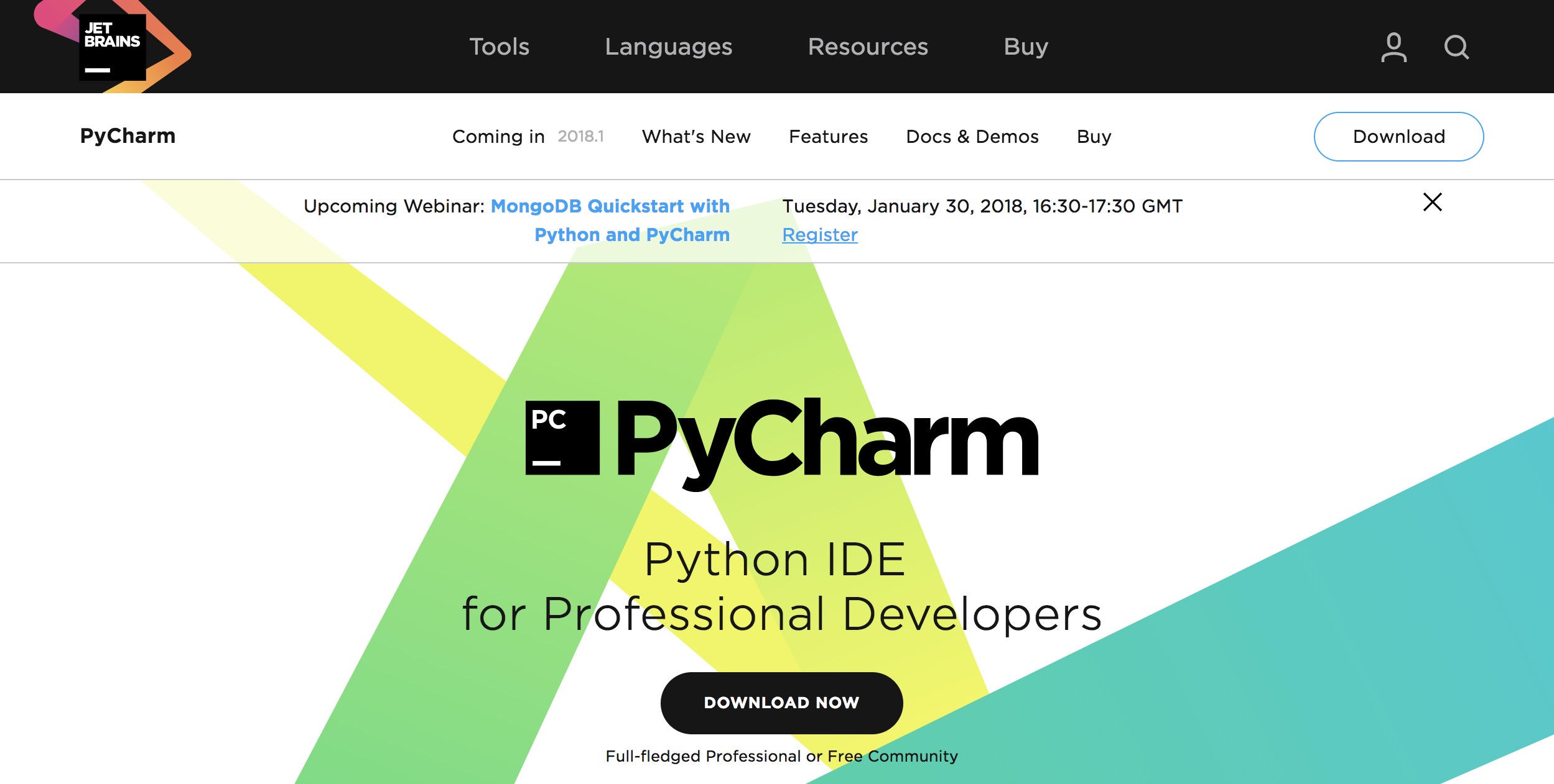 PyCharm界面